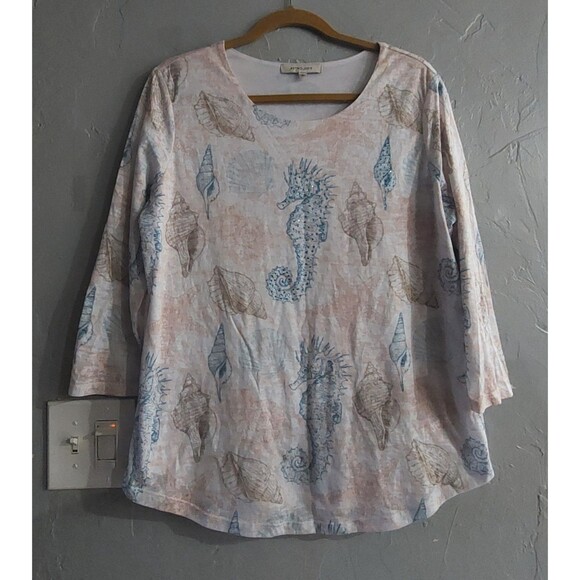 Astrologíe Tops Blouse Women L Polyester, Cotton, Spandex, 20 Inch Of Armp To... - Picture 7 of 11